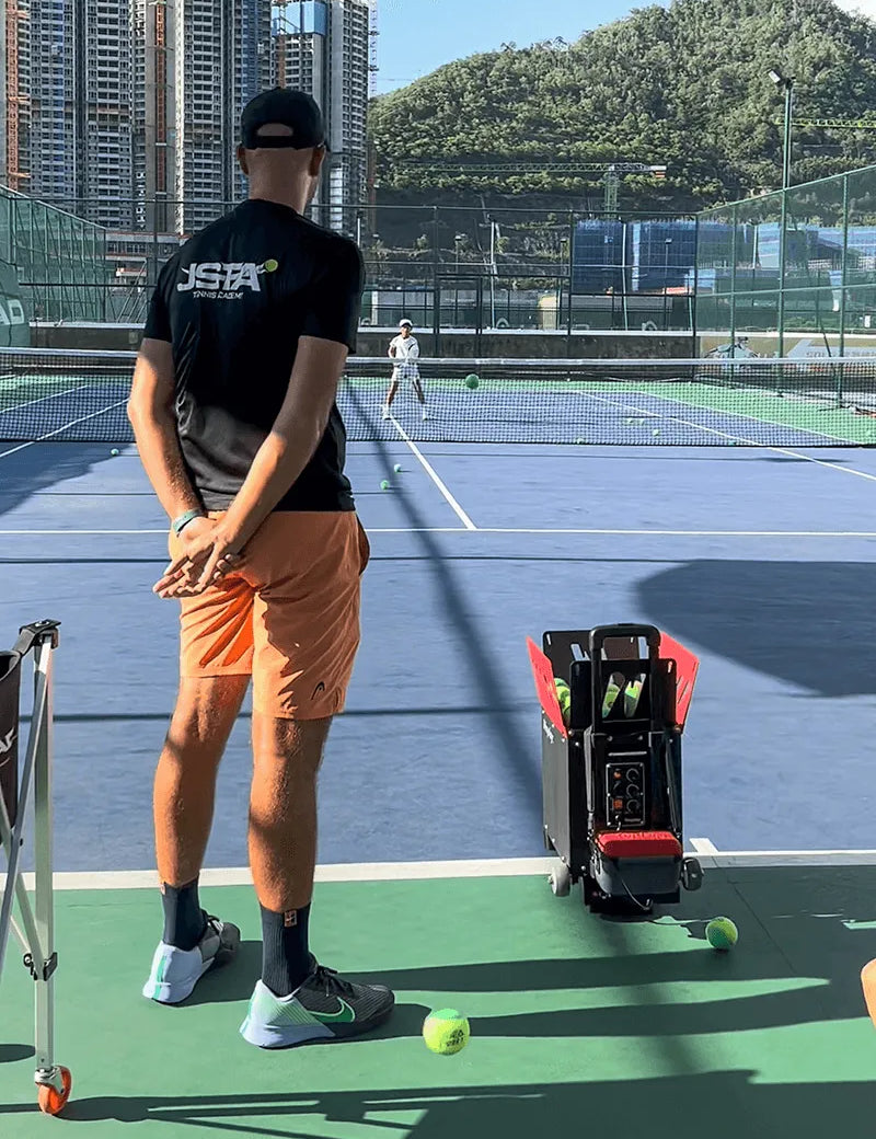 tennis ball machine drills for kids and juniors