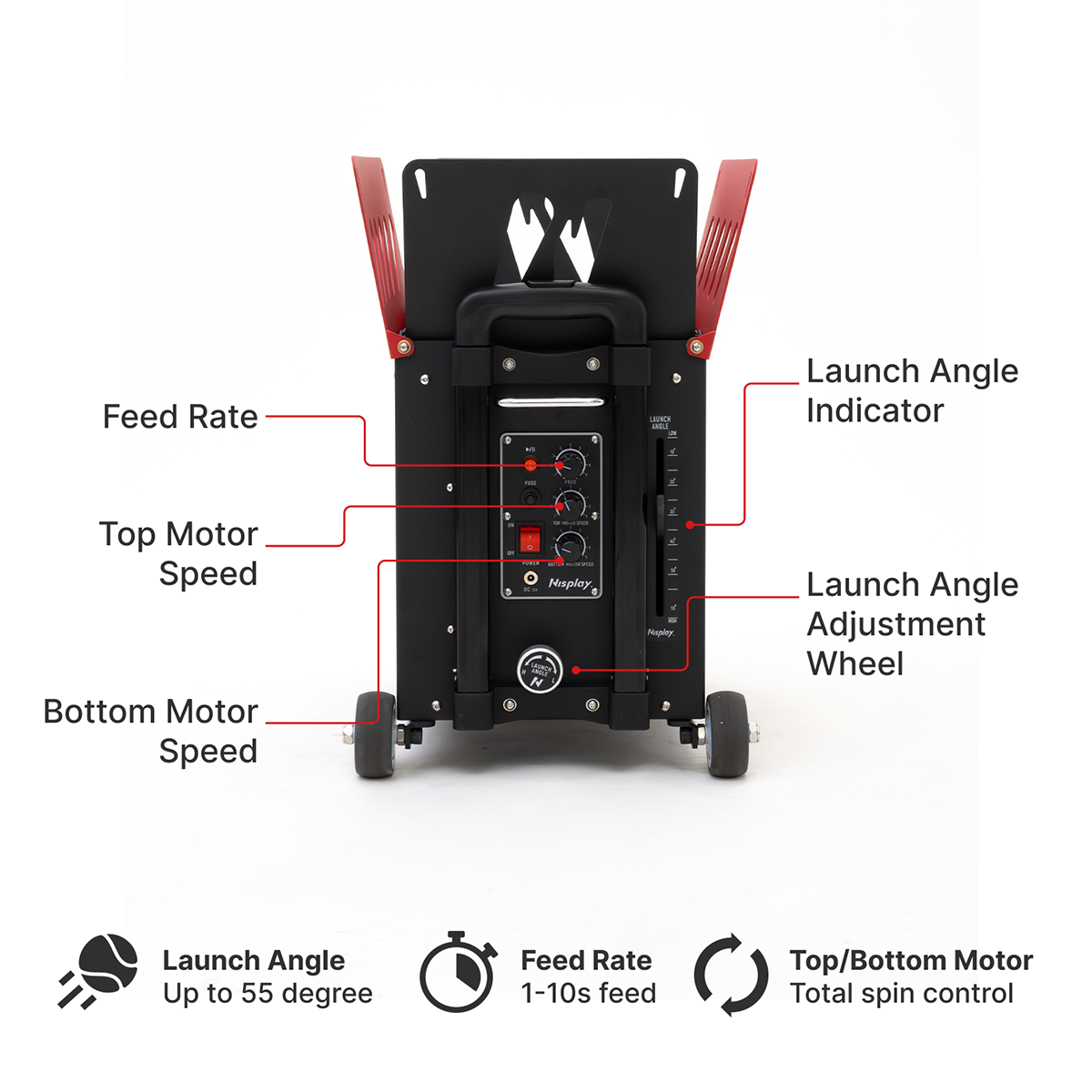 portable ball machine, tennis ball machine, ball machine