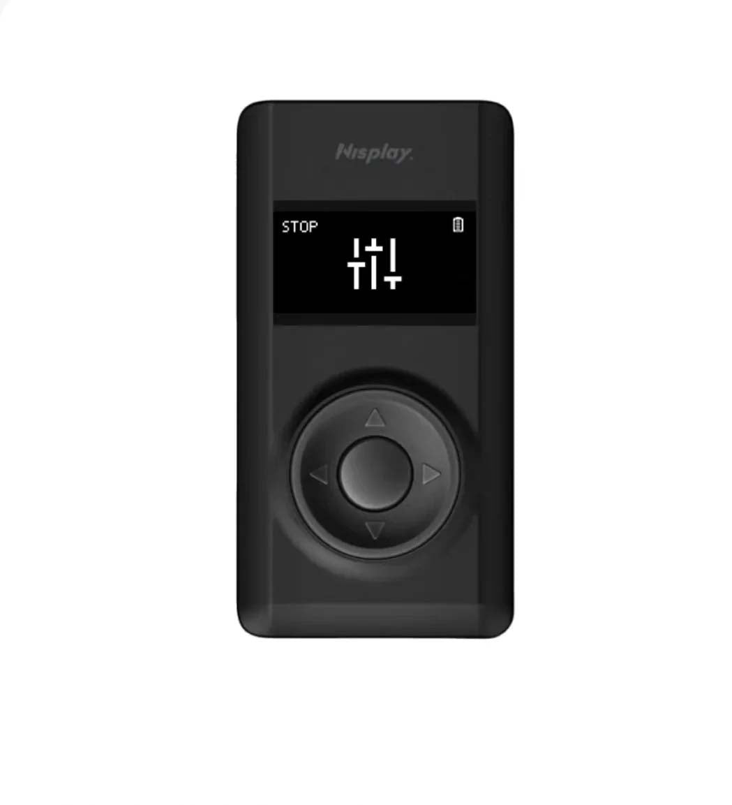 Nisplay L1 Remote – Smart LED Pocket Controller for Tennis Ball
