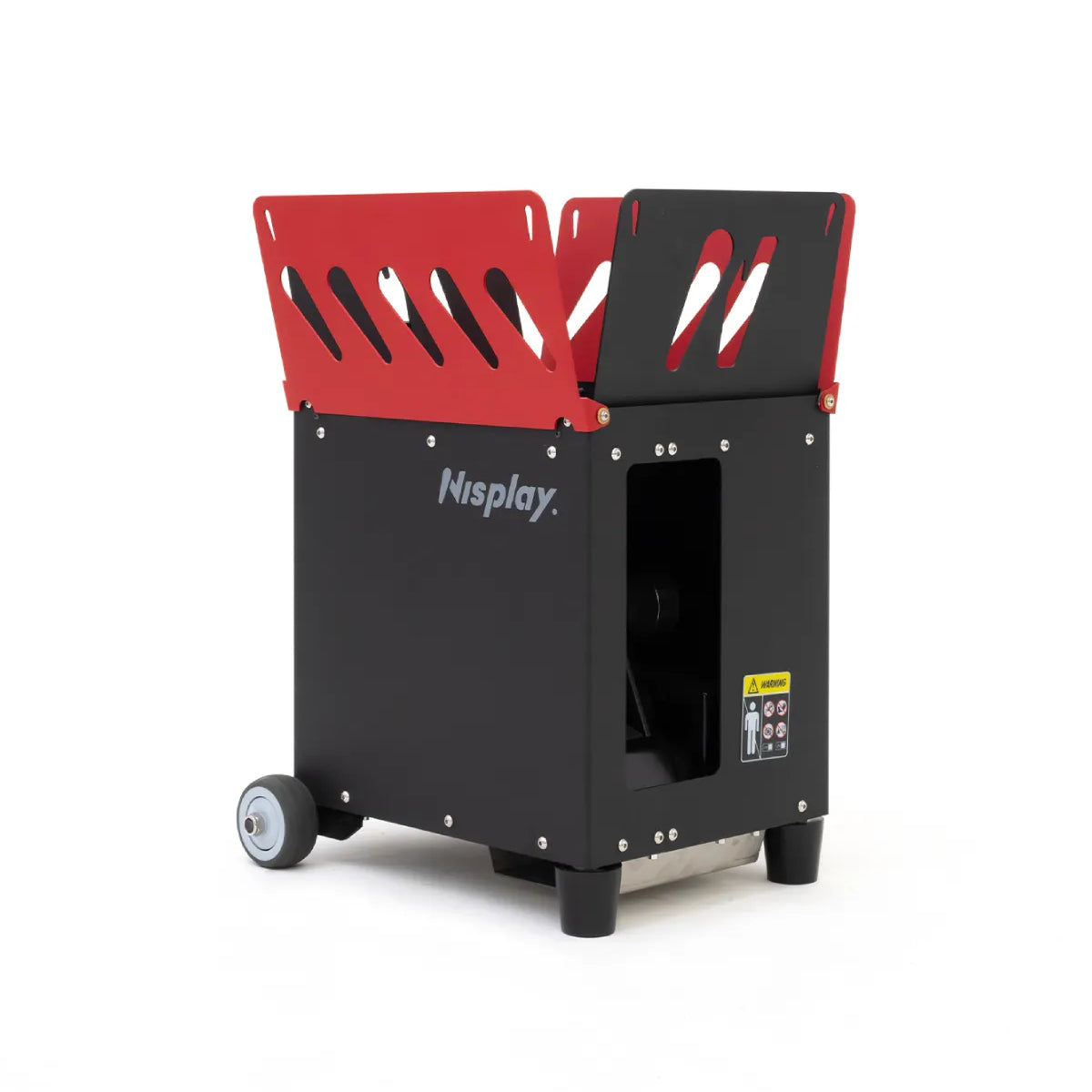 nisplay n2 tennis ball machine classic red 2