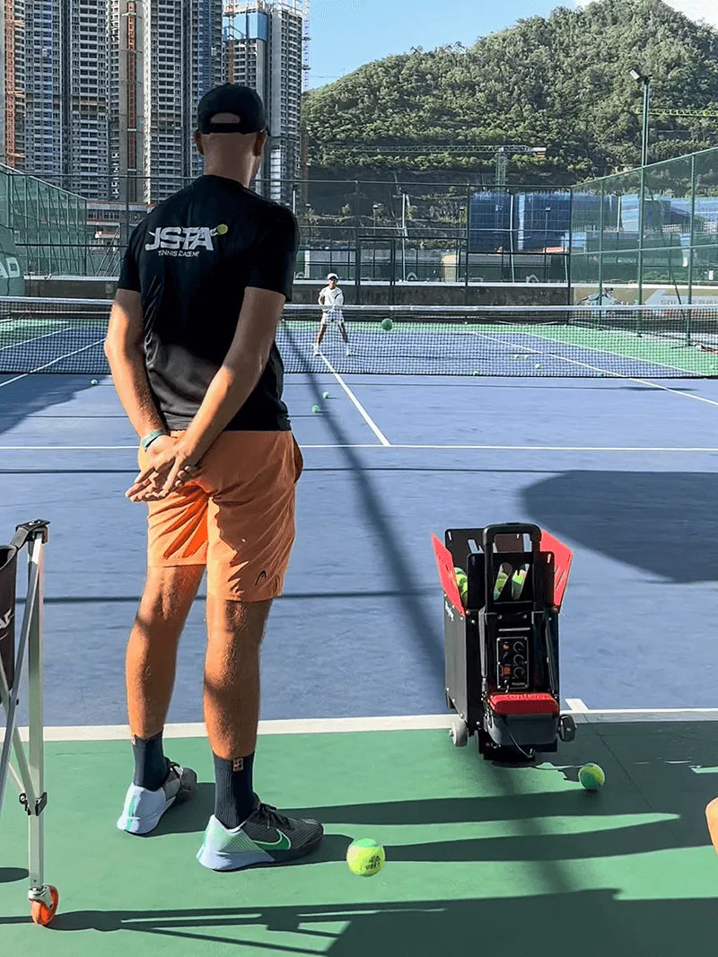 tennis ball machine drills for kids and juniors