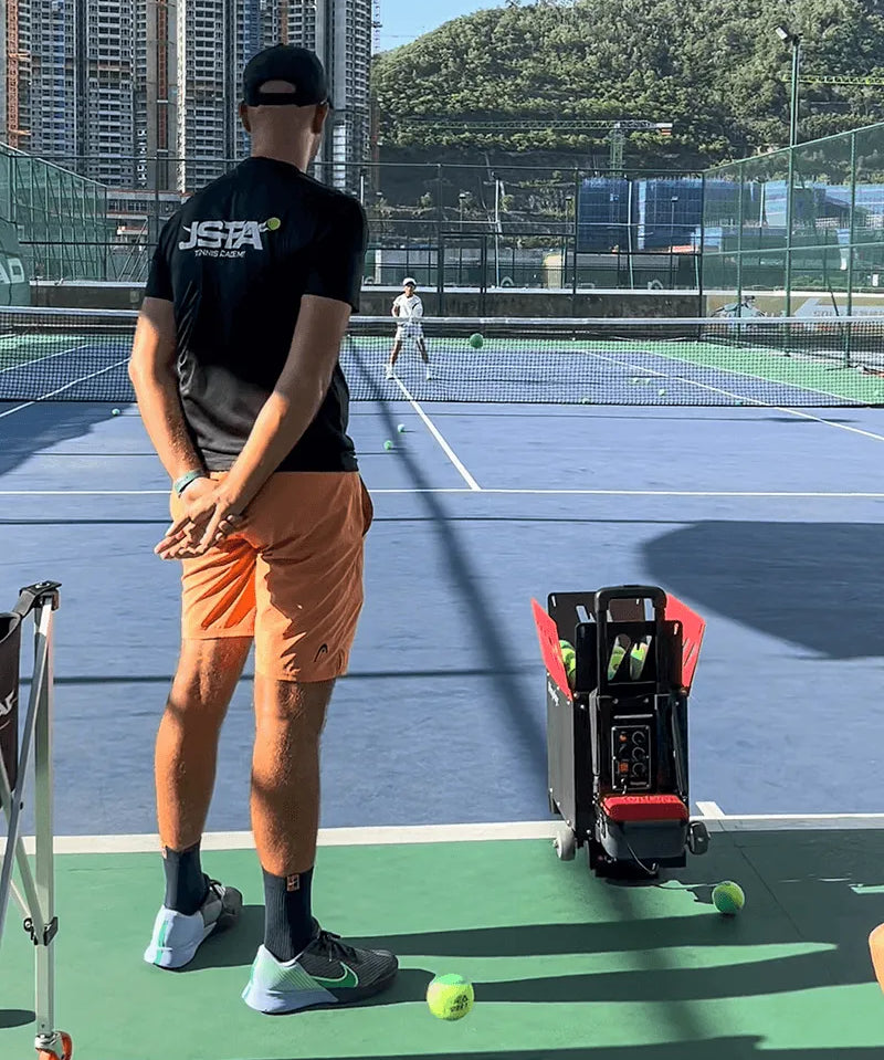 tennis ball machine drills for kids and juniors