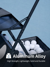 Nisplay Foldable Tennis Ball Cart