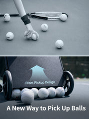 Nisplay Foldable Tennis Ball Cart