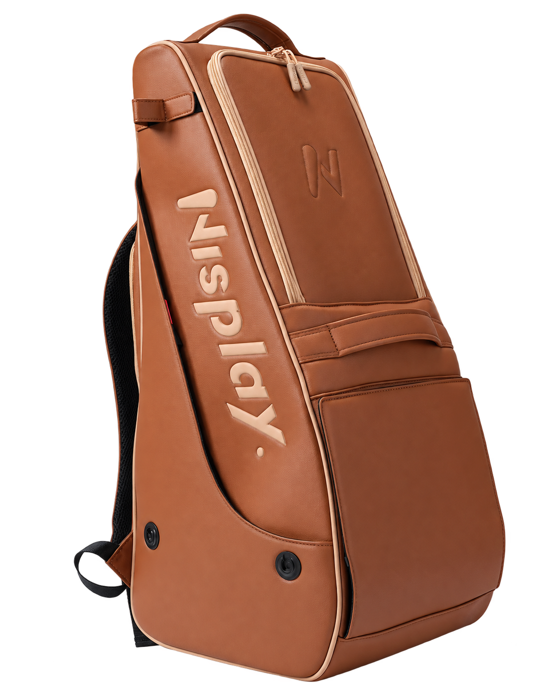 Brown Nisplay Y1 tennis ball machine