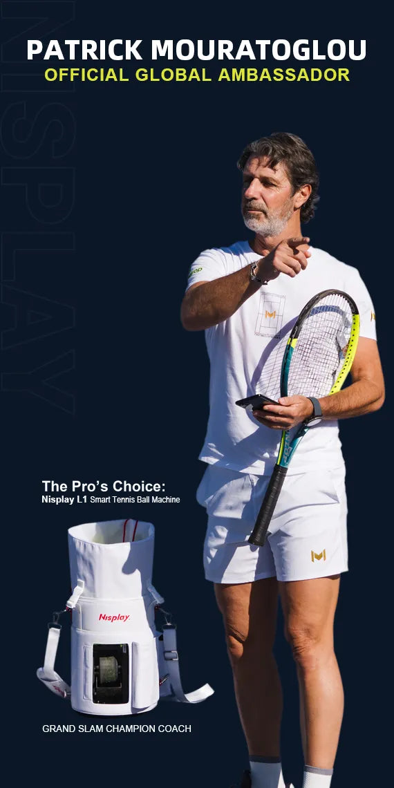 nisplay and patrick mouratoglou