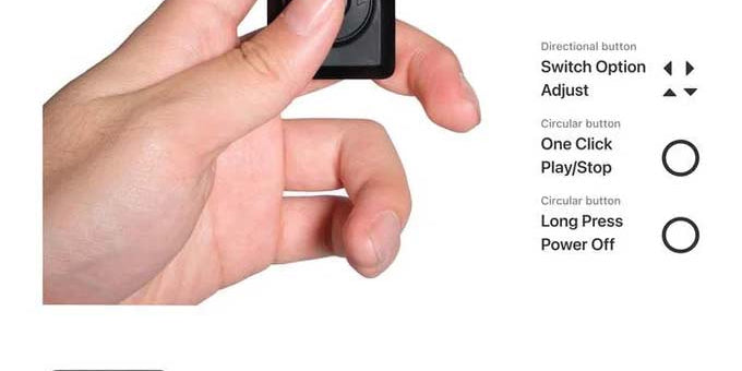 nisplay l1 pocket remote operation guide