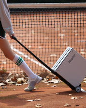 pull the nisplay n2 portable tennis ball machine 