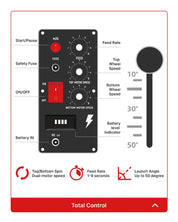 nisplay n2 tennis ball machine total control
